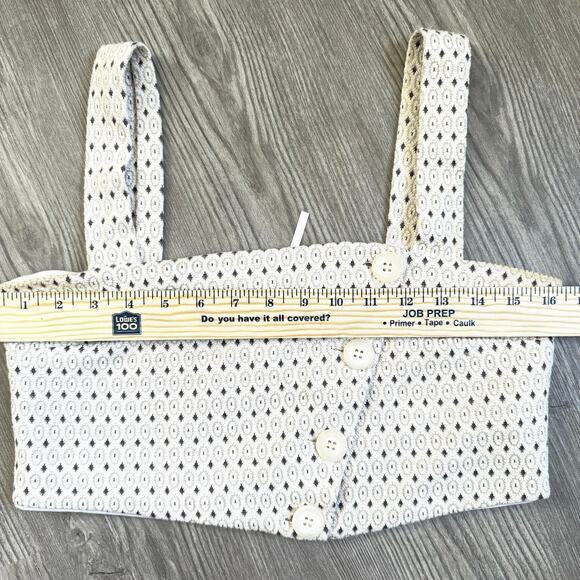 Free People Crop Top Women’s Size Small Boho Festival - Picture 6 of 7